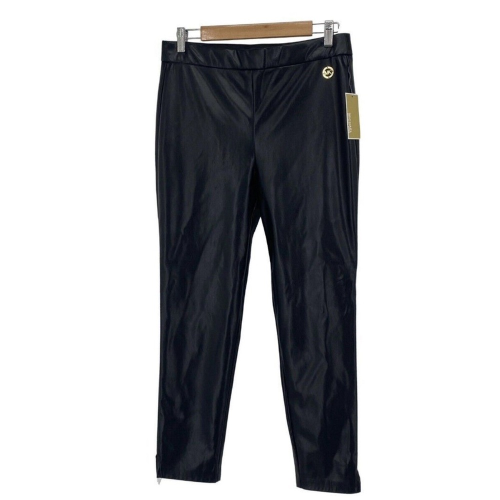 Michael Kors Vegan Leather Pull on Pant | Brand New with Tags